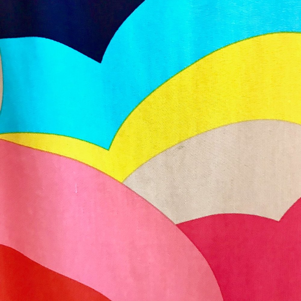 Trina Turk Embellished Neck Rainbow Dress Multi - Picture 6 of 8